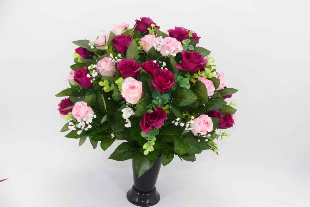 Cône 56 roses ROSE Cesar fleurs