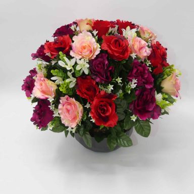 COMPOSITION DE ROSES rose