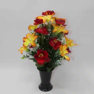 CONE CAMELIAS LYS rouge